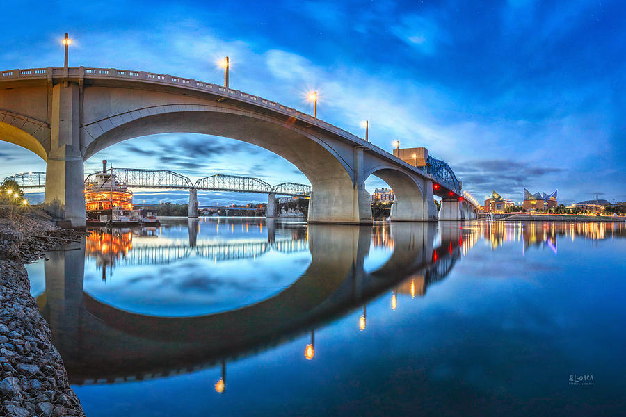 Early Morning Under Market Street Bridge Photograph by Steven Llorca