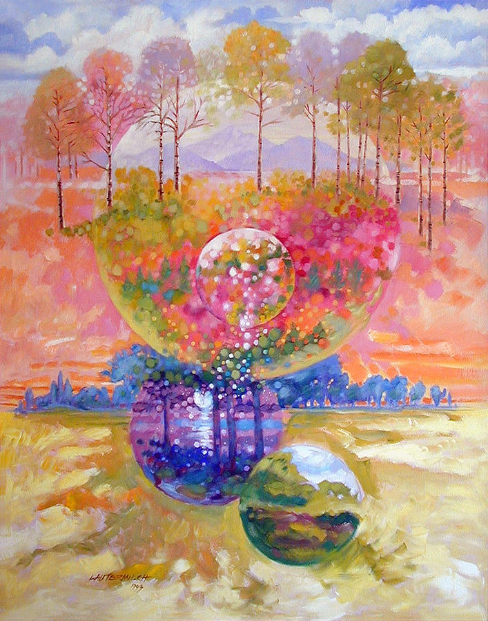 Early Spring 24-1993 Painting by John Lautermilch