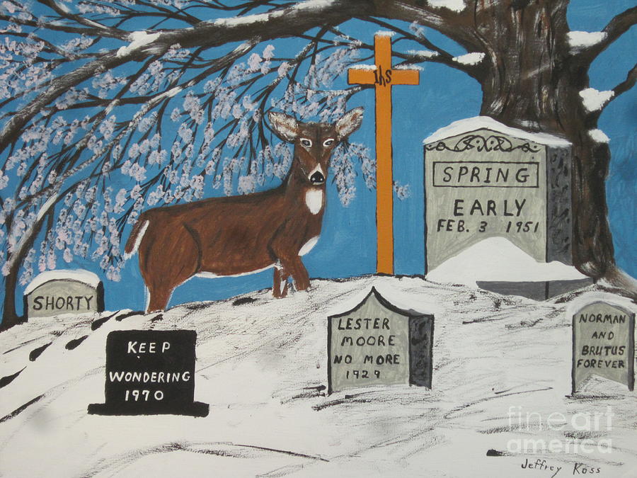 Early Spring Painting by Jeffrey Koss