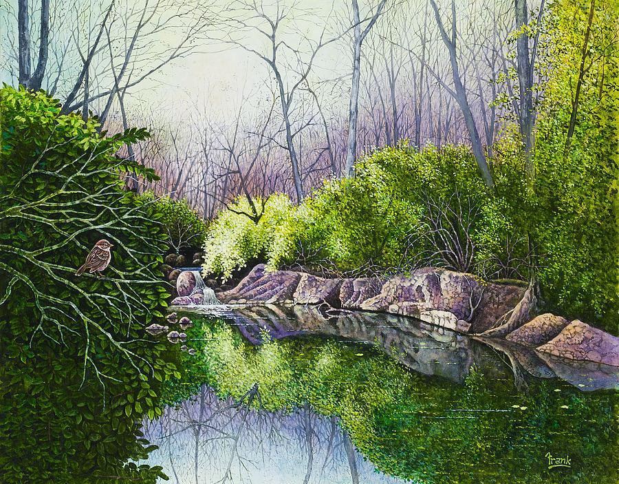 Early Spring Painting by Michael Frank