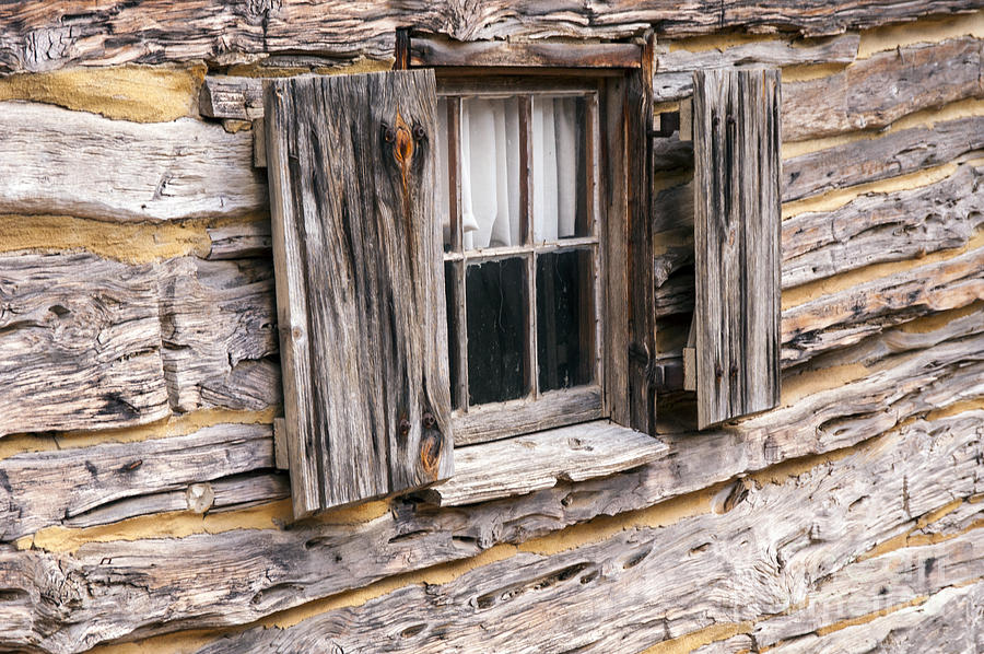 Early Texan Cabin Photograph by Bob Phillips