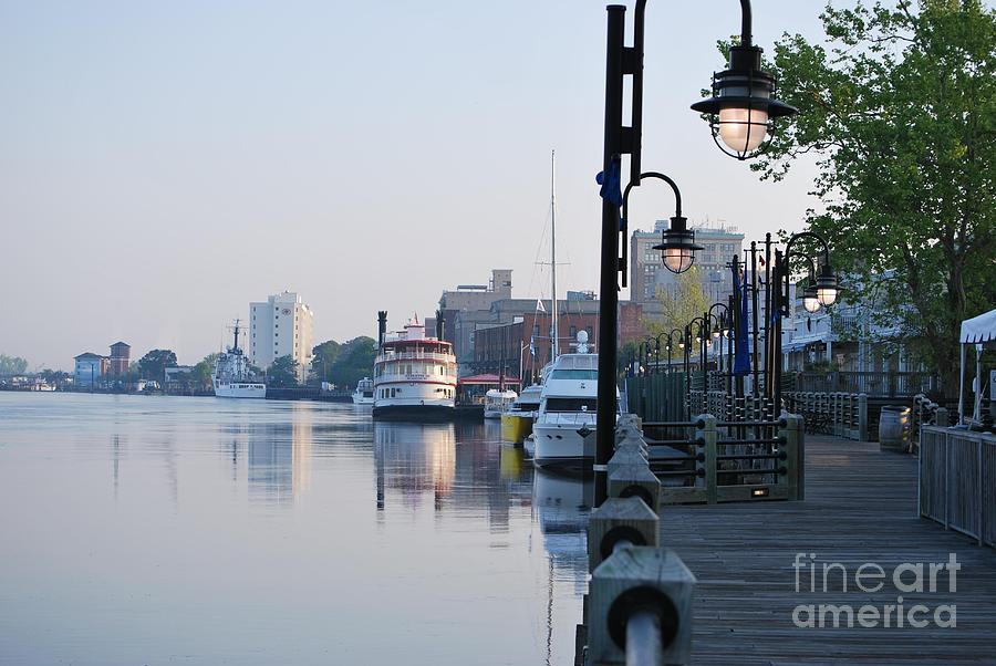 Early Morning Walk Along the River Photograph by Bob Sample