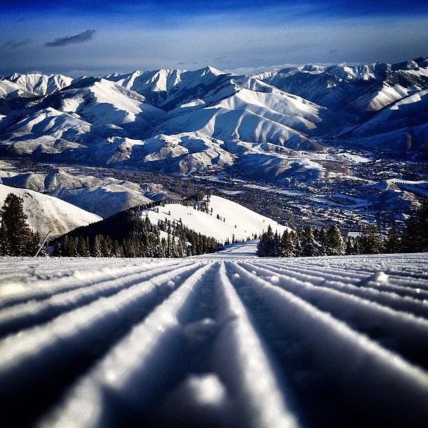 Mountain Photograph - #earlyups #sunvalley by Cody Haskell