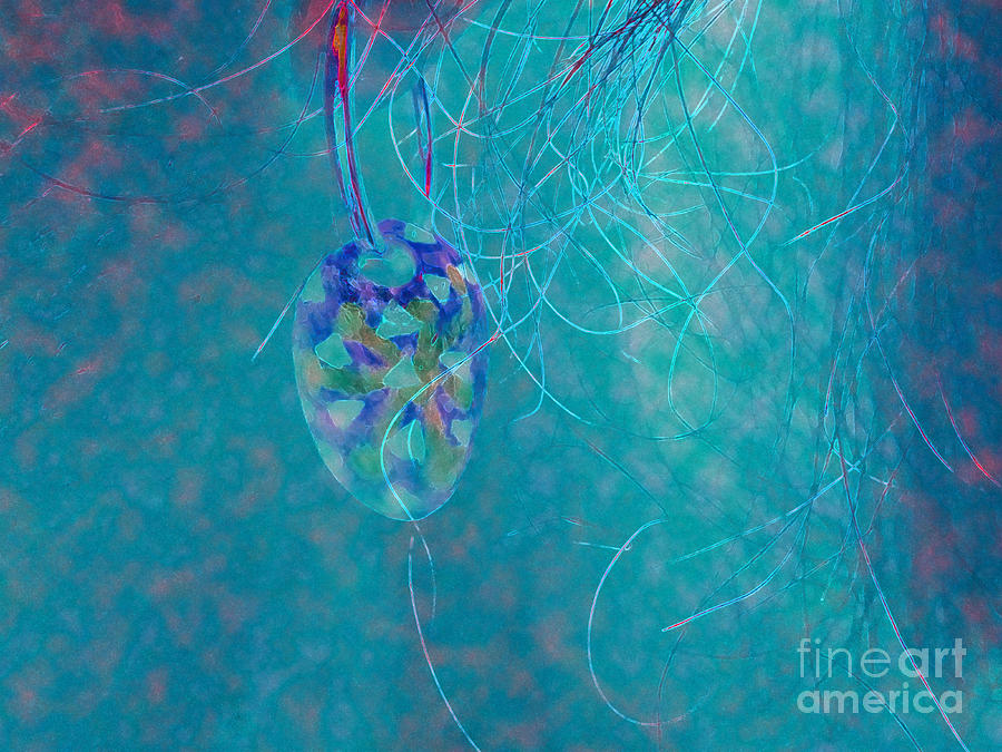 Abstract Photograph - Earring 4 by Diane DiMarco