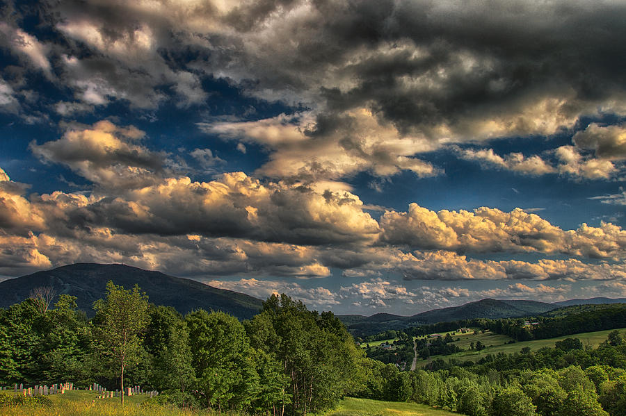 Earth Bending At Mt. Ascutney Photograph