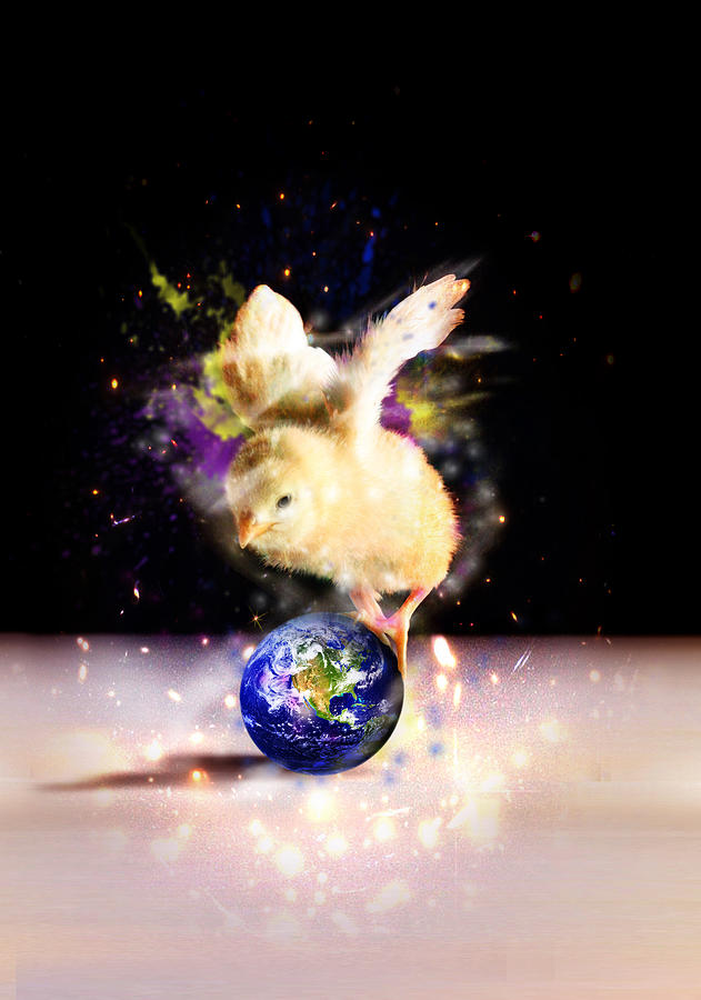 Earth Chick #1 Digital Art by Gravityx9 Designs