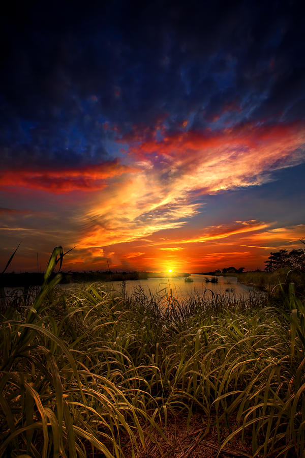 Earth Day Sunset Photograph by Mark Andrew Thomas