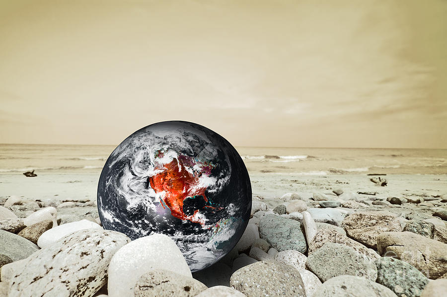 Earth disaster Photograph by Michal Bednarek