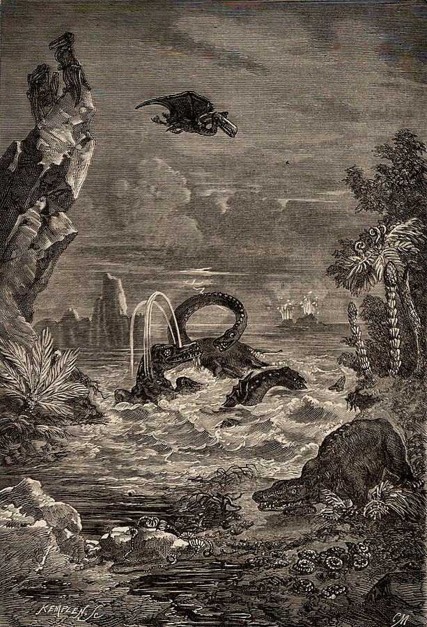 Paris Photograph - Earth During The Time Of The Dinosaurs by Universal History Archive/uig