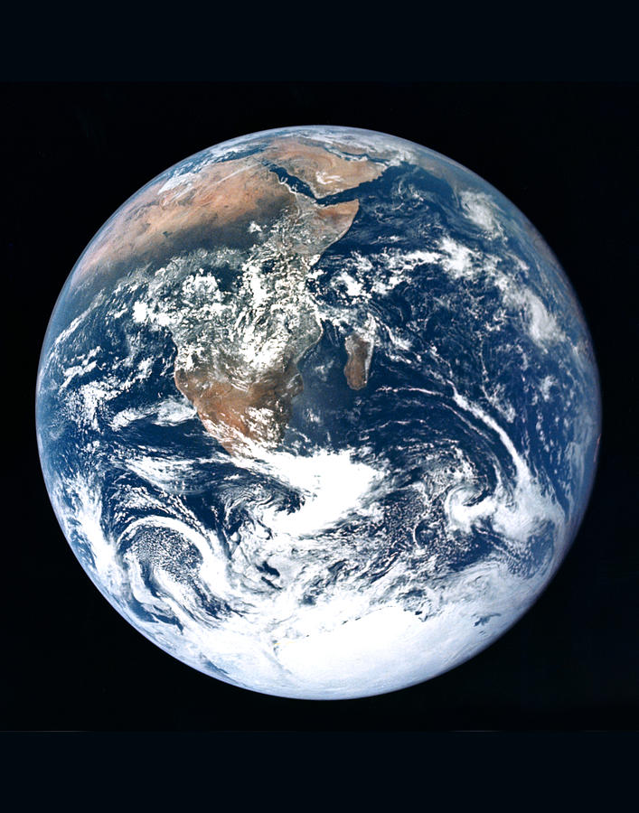 Earth From Space Photograph by Retro Images Archive