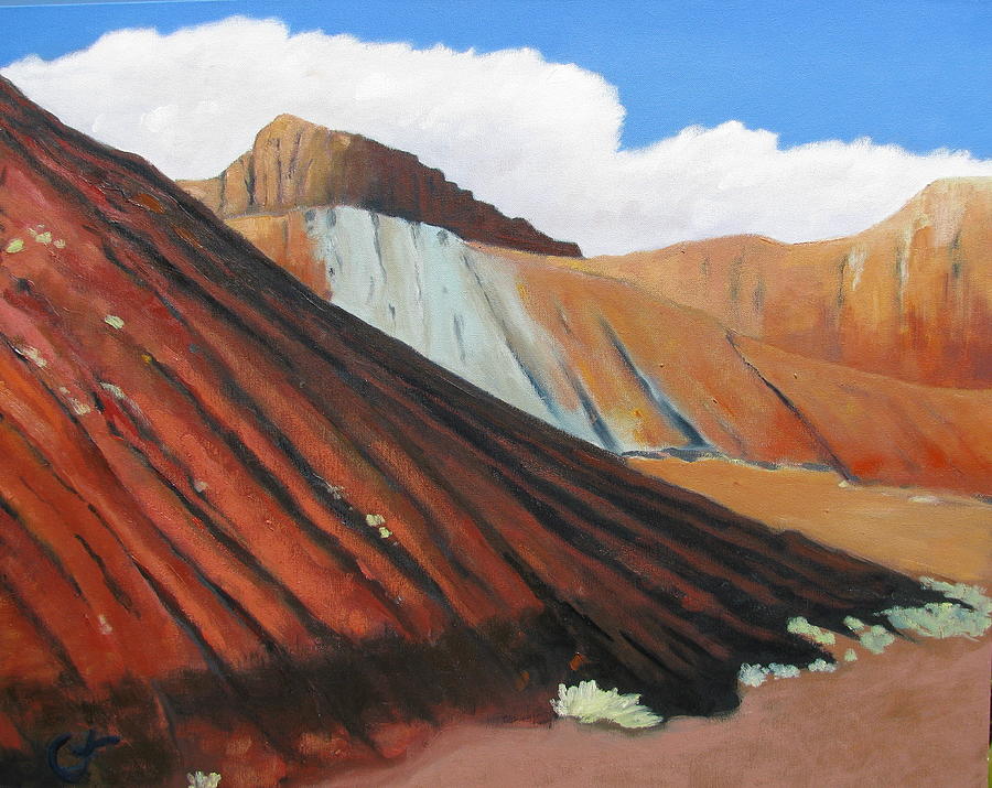 Landscape Painting - Earth in New Mexico by Gary Coleman