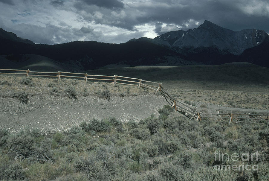 Earthquake Fault In Idaho Photograph by William H. Mullins