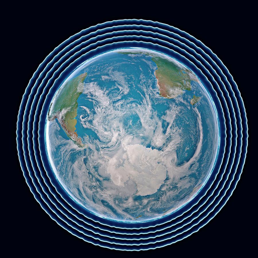Earths Magnetic Field Photograph by Claus Lunau/science Photo Library