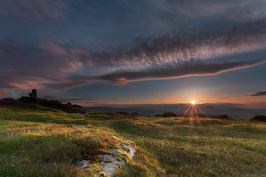Easdon Tor Sunset Photograph by Foxyrider Photography By Richard Fox Easdon Tor Sunset Photograph by Foxyrider Photography By Richard Fox