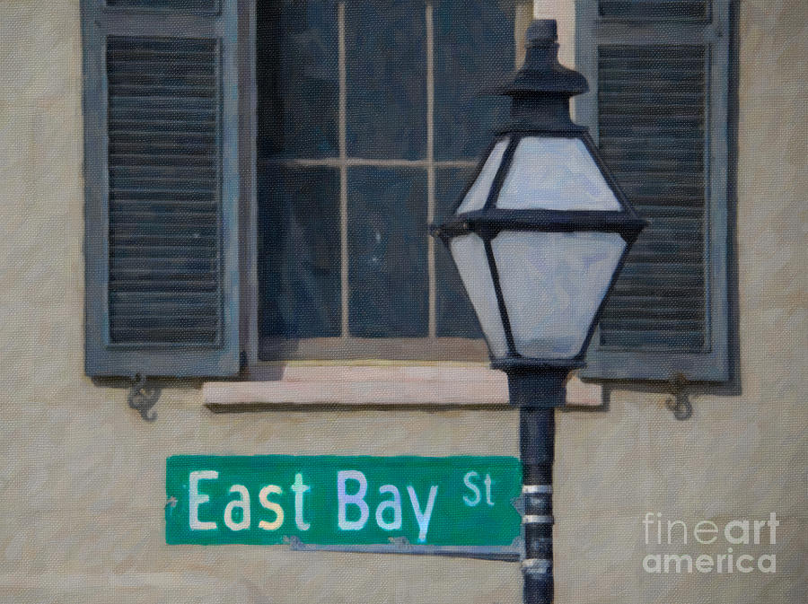East Bay Street Painting by Dale Powell