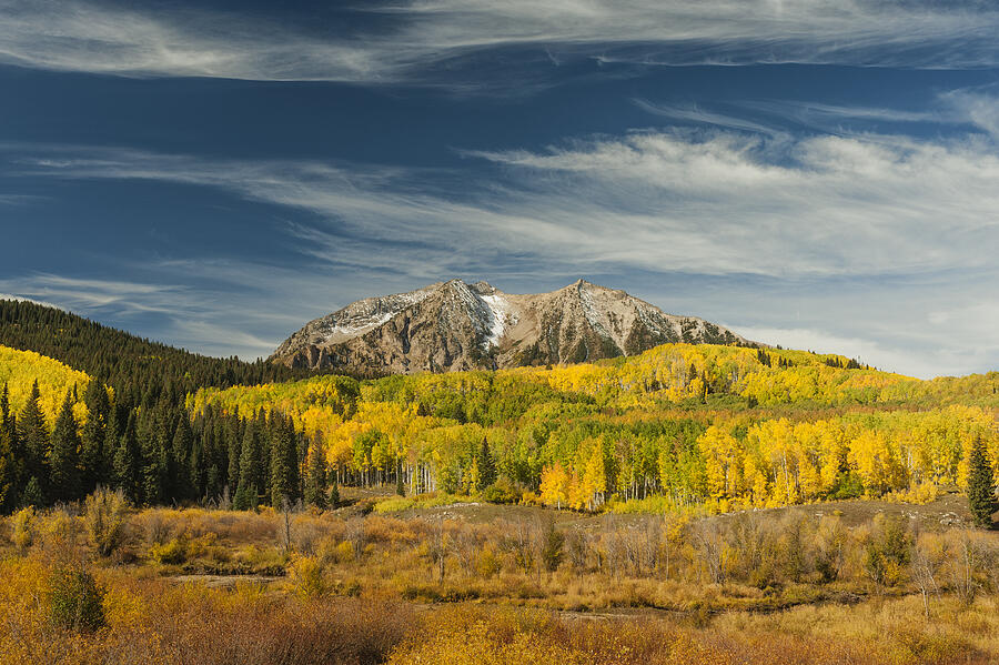 East Beckwith Autumn Photograph by Dusty Demerson