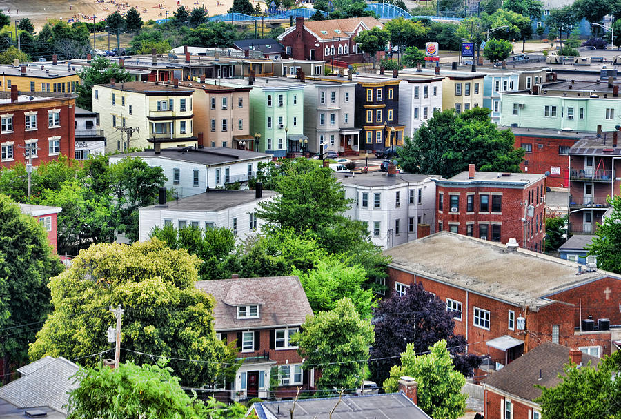 East Boston Behind The Beach Photograph By Joanne Beebe - Fine Art America