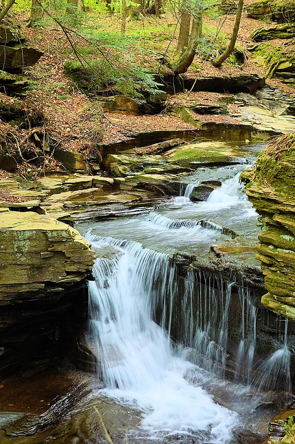 East Branch Falls Middle Tier #1 Photograph By Joel E Blyler - Fine Art 