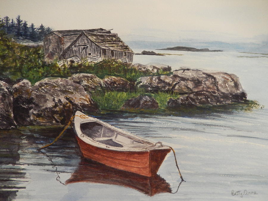 East Coast Scene Painting by Betty-Anne McDonald