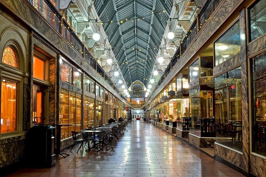 Cleveland Photograph - East Fifth Arcade by Frozen in Time Fine Art Photography
