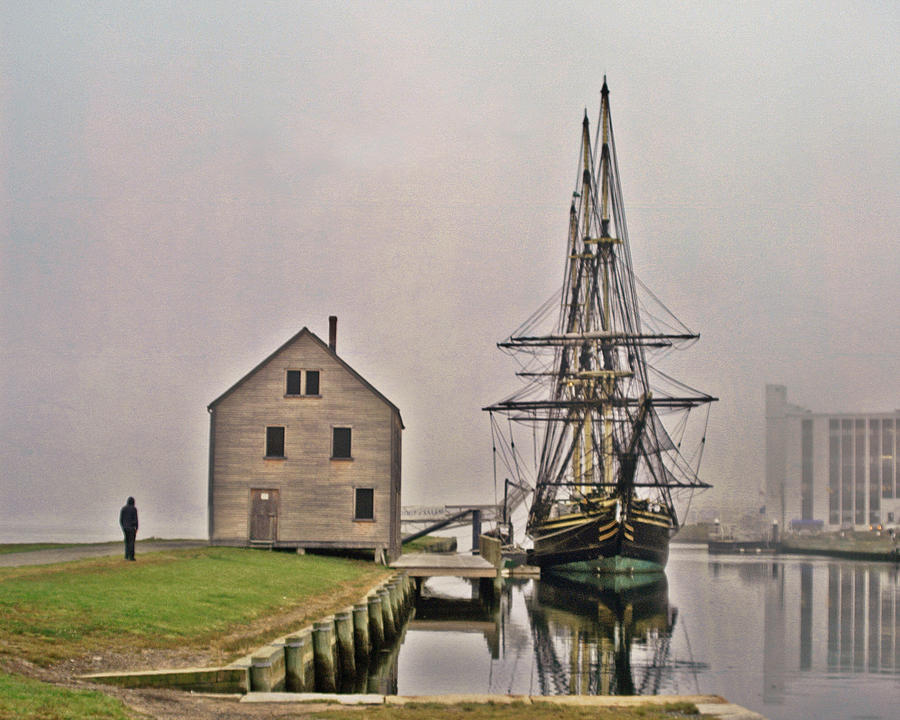Nature Photograph - East Indiaman in The Fog by Tom Gari Gallery-Three-Photography
