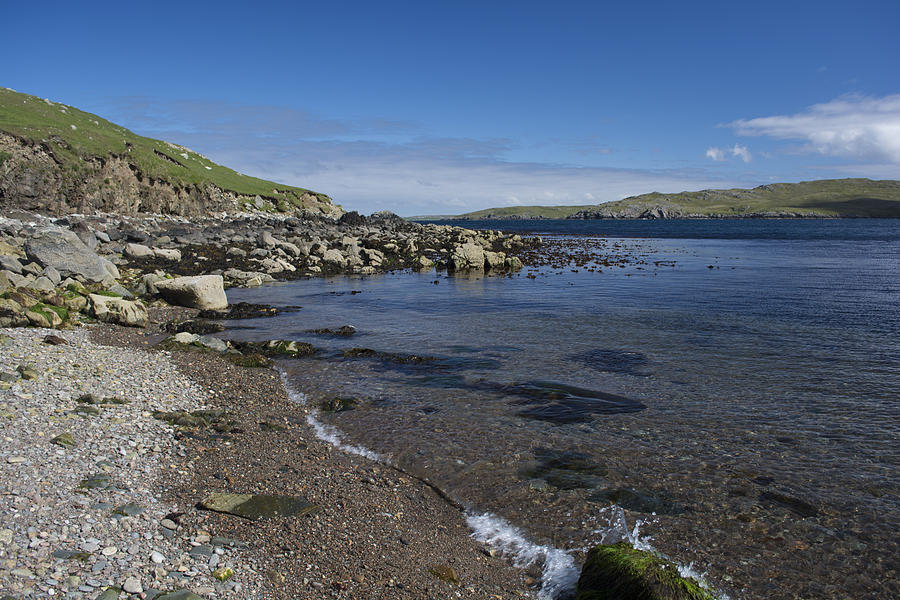 Landscape Photograph - East Lunna Voe by Steve Watson Landscape Photograph - East Lunna Voe by Steve Watson