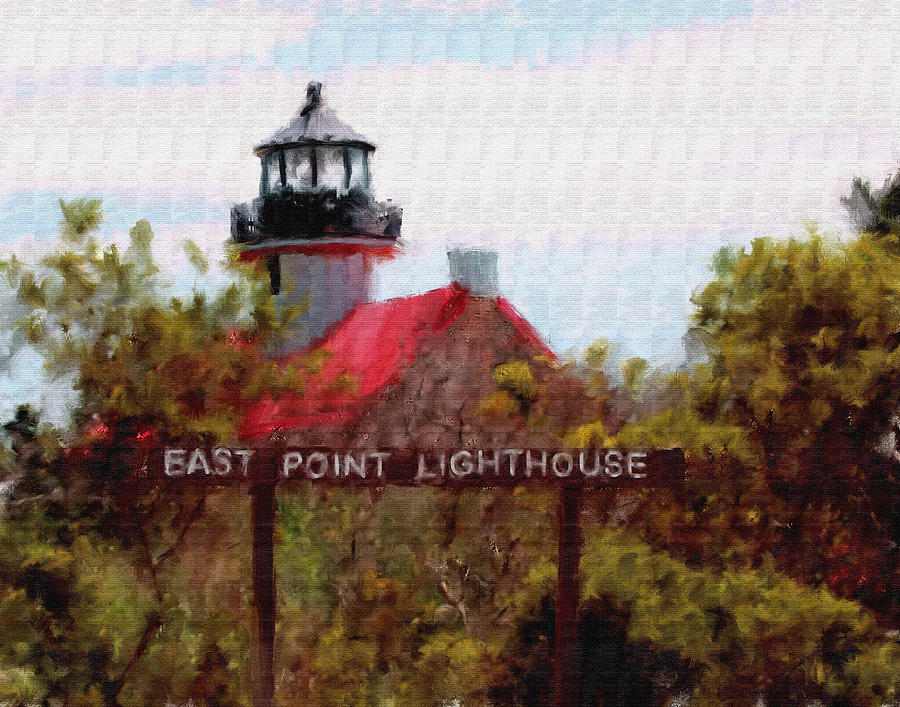 East Point Lighthouse Photograph by Melinda Dreyer