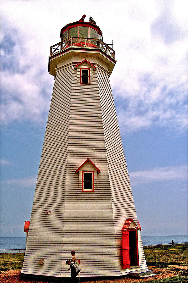 East Point Lighthouse, Prince Edward Island, Canada Photograph by Ruth Hager