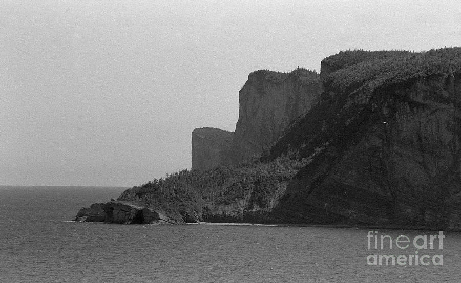 Sea Photograph - East Quebec Mountain by Andre Paquin