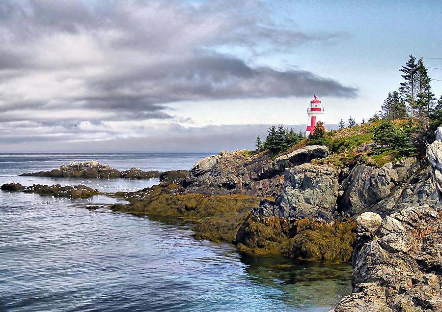 Lighthouse Photograph - East Quoddy Lighthouse by Monnie Ryan