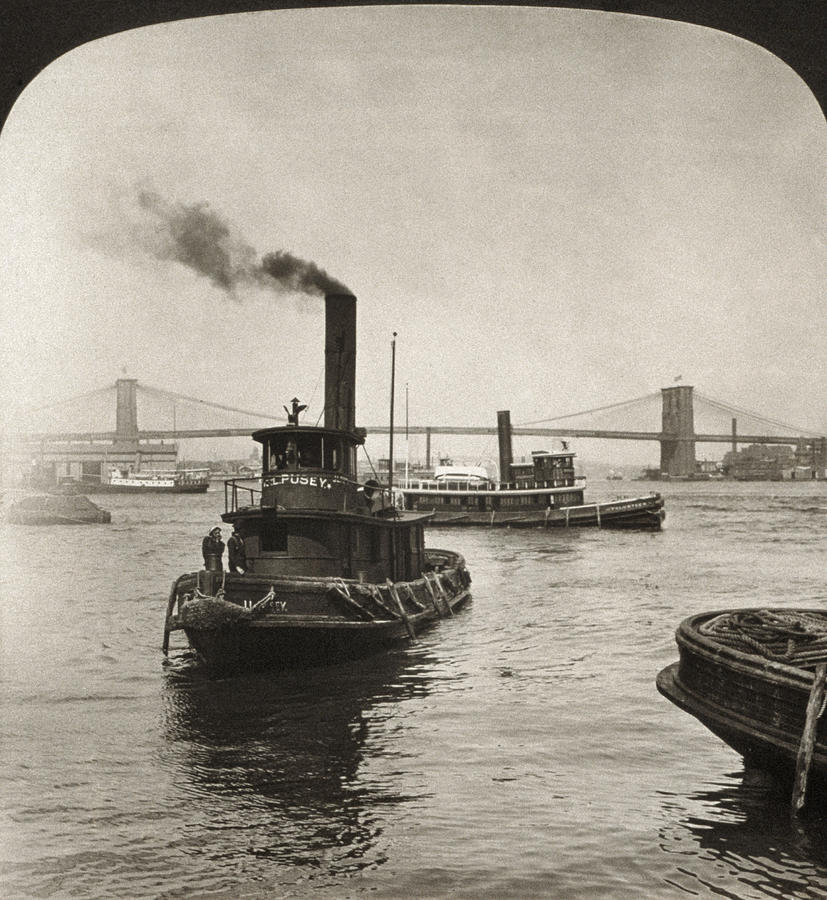 East River, C1905 Photograph by Granger - Fine Art America