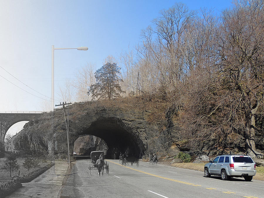 East River Drive Rock Tunnel Photograph by Eric Nagy