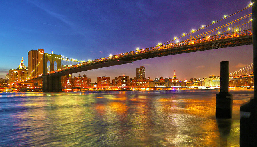 East River Photograph by Mitch Cat