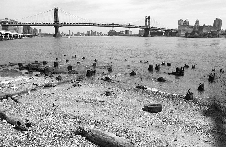 East River Remains Photograph by Cornelis Verwaal