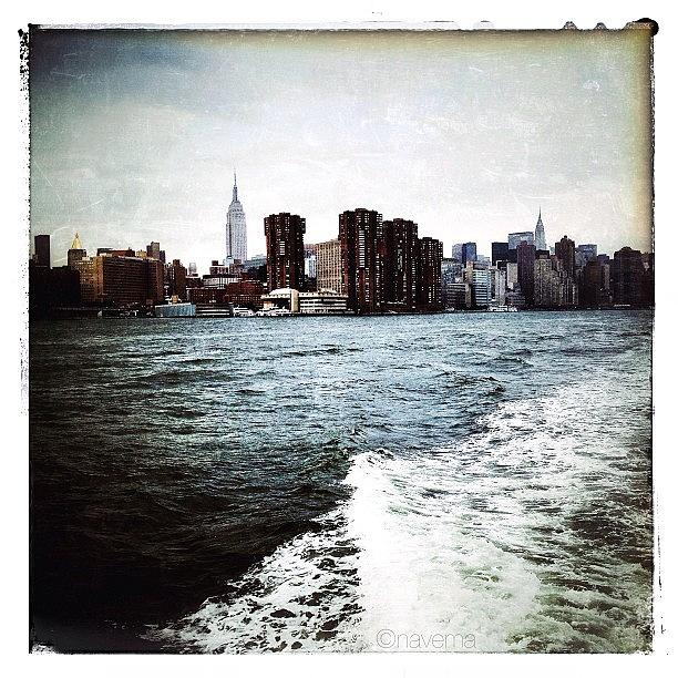 New York City Photograph - East River Skyline by Natasha Marco