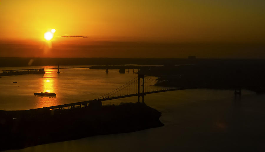 East River Sunrise Photograph by Greg Reed