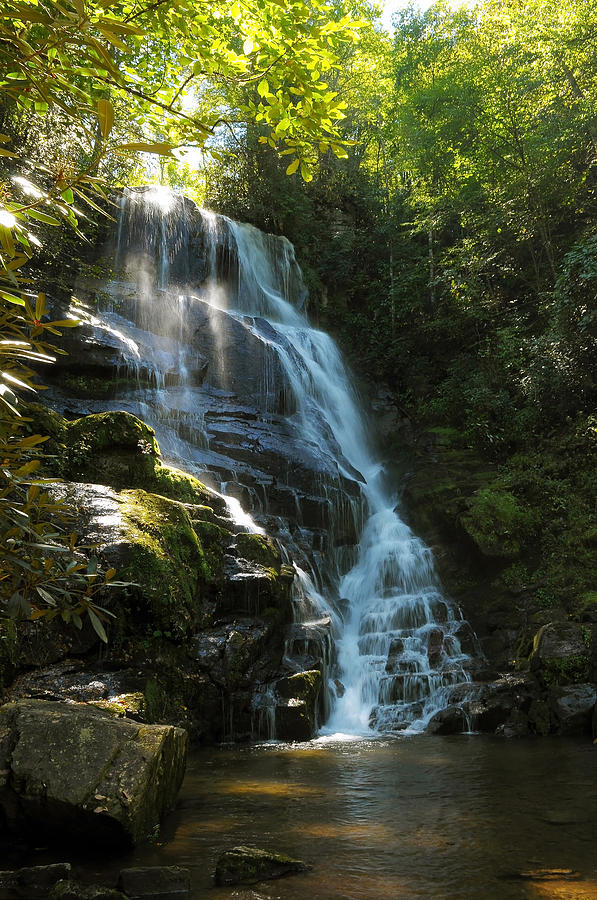 Eastatoe Falls North Carolina Photograph by Charles Beeler