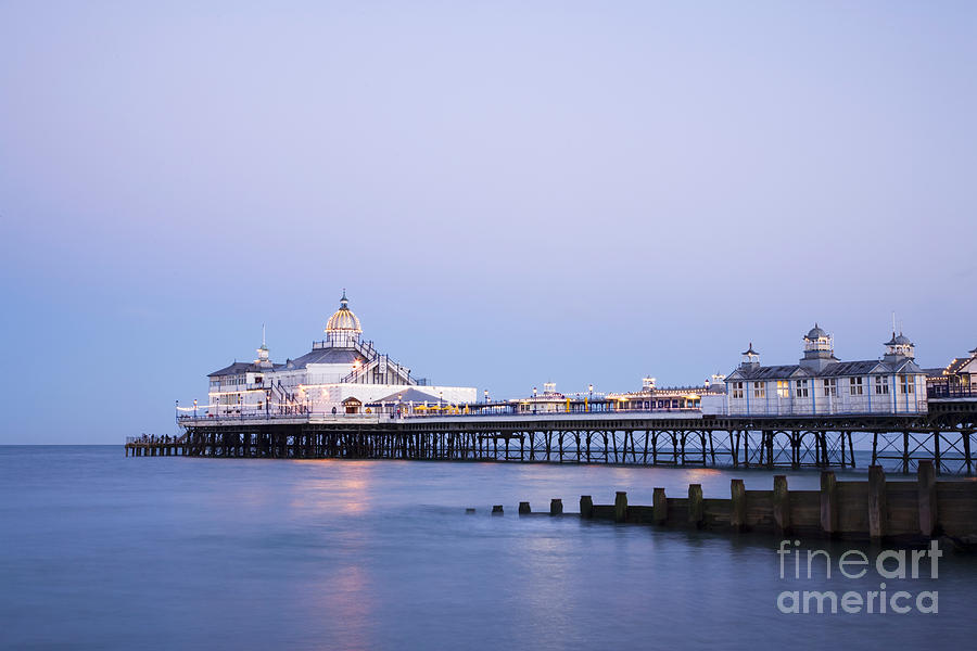 Summer Photograph - Eastbourne Pier at Twilight by Colin and Linda McKie