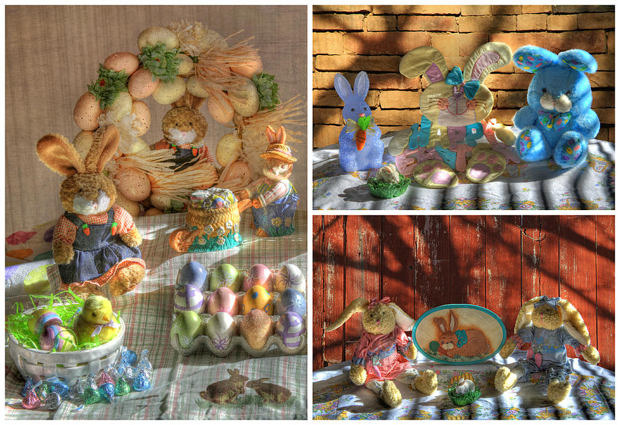 Easter Collage 2 Photograph by Donna Kennedy