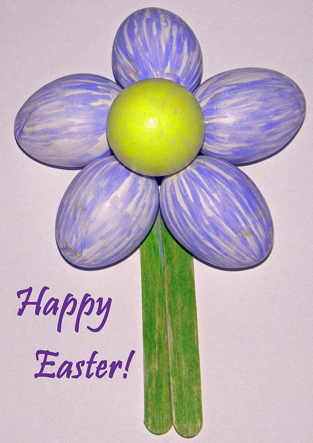 Easter Egg Flower Photograph