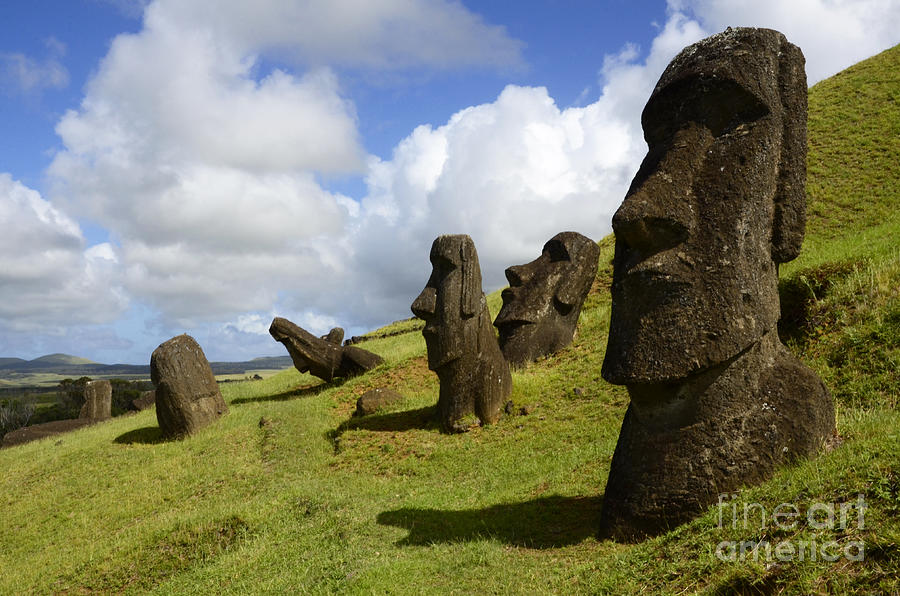 Easter Island 1 Photograph by Bob Christopher