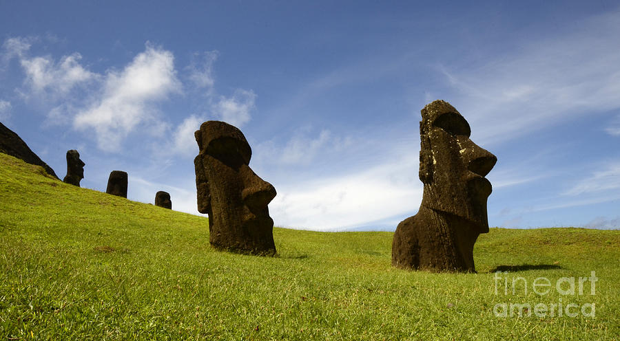 Easter Island 10 Photograph by Bob Christopher