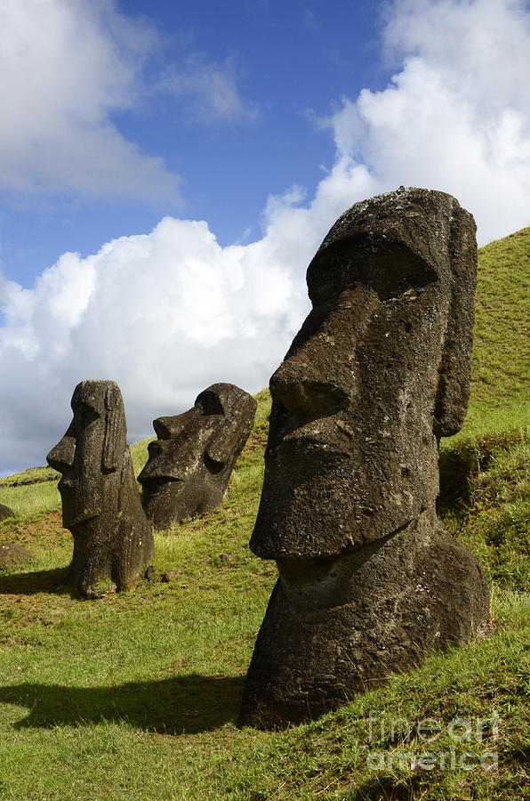 Easter Island 2 Photograph by Bob Christopher