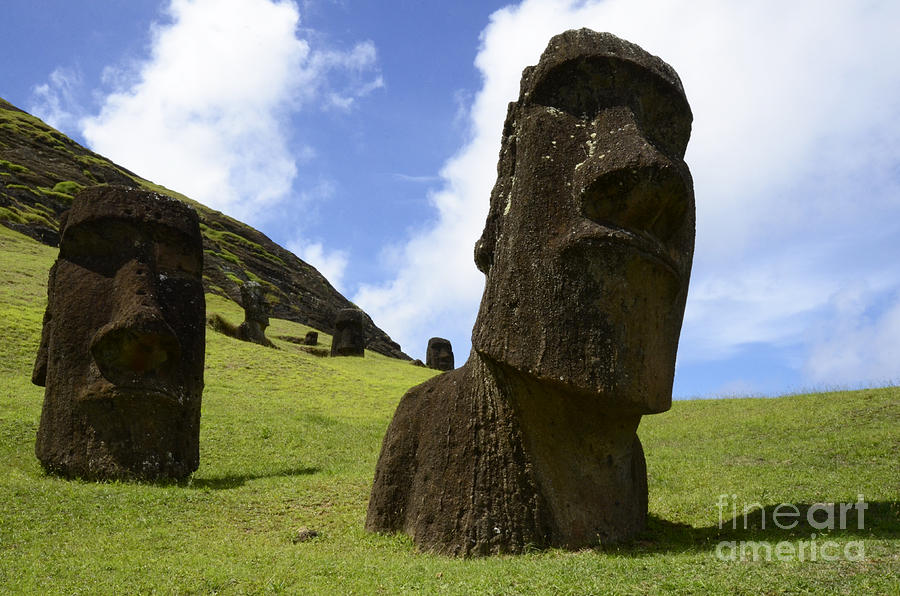 Easter Island 3 Photograph by Bob Christopher