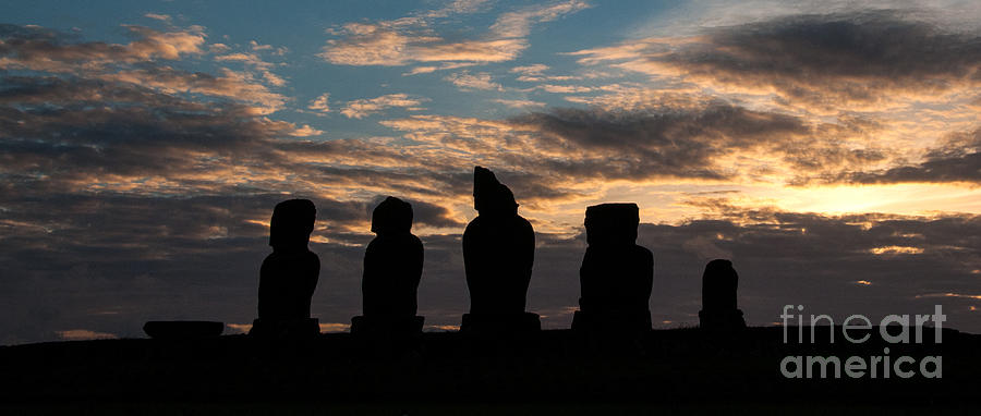 Easter Island 3 Photograph by Vivian Christopher