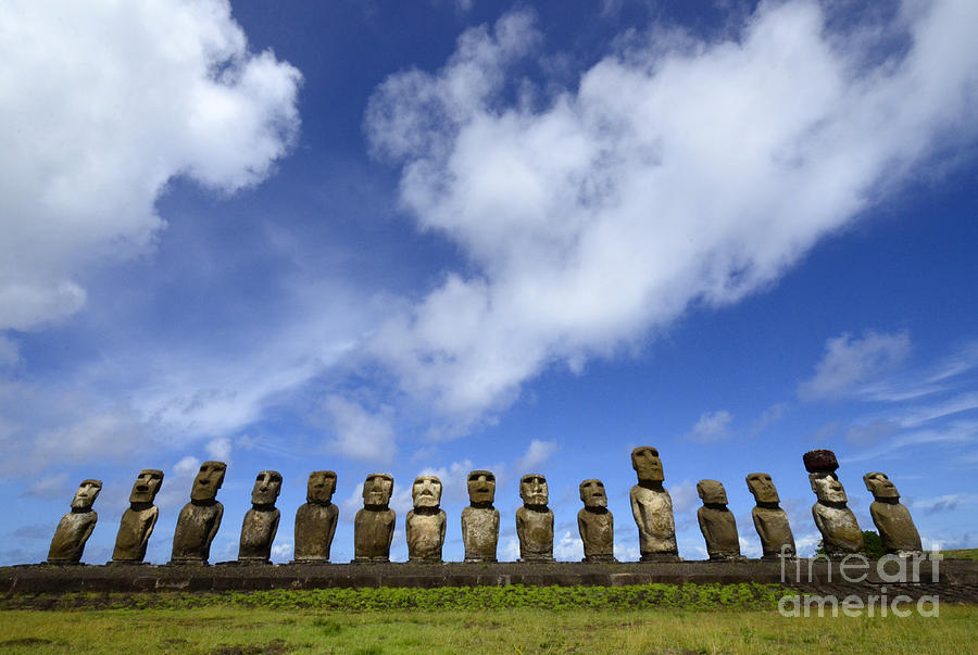 Easter Island 5 Photograph by Bob Christopher