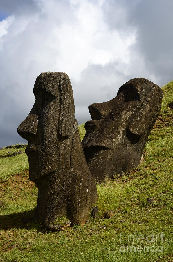 Easter Island 6 Photograph by Bob Christopher