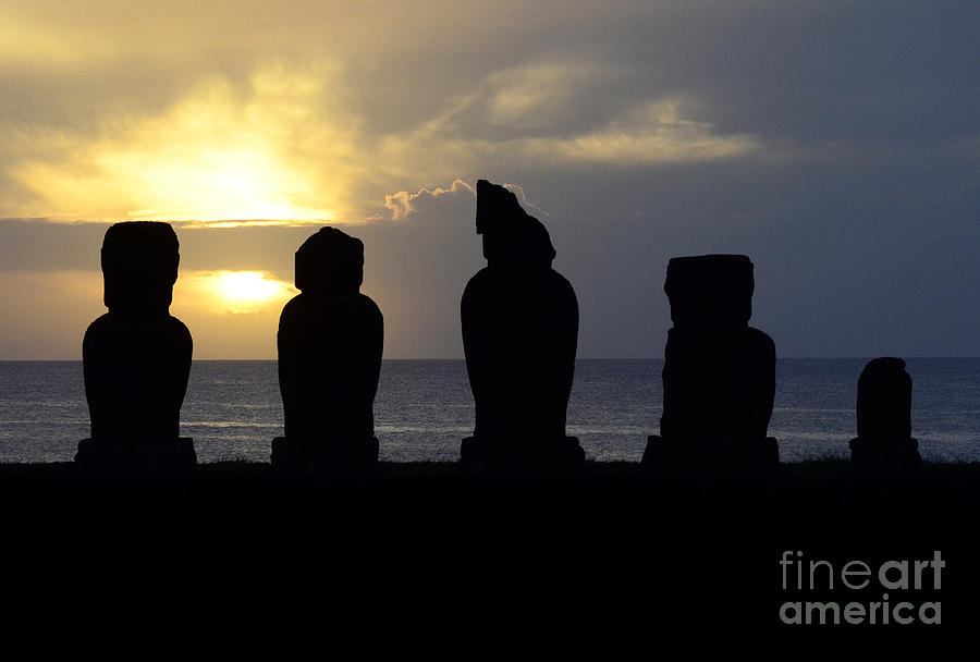 Easter Island 7 Photograph by Bob Christopher