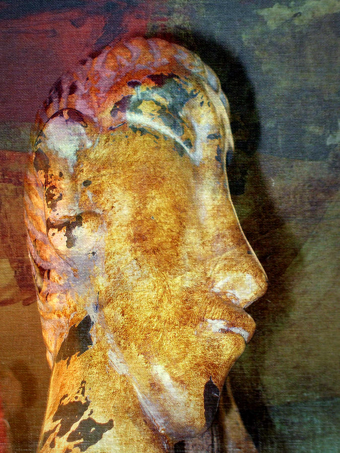 Abstract Photograph - Easter Island Man by Irma BACKELANT GALLERIES