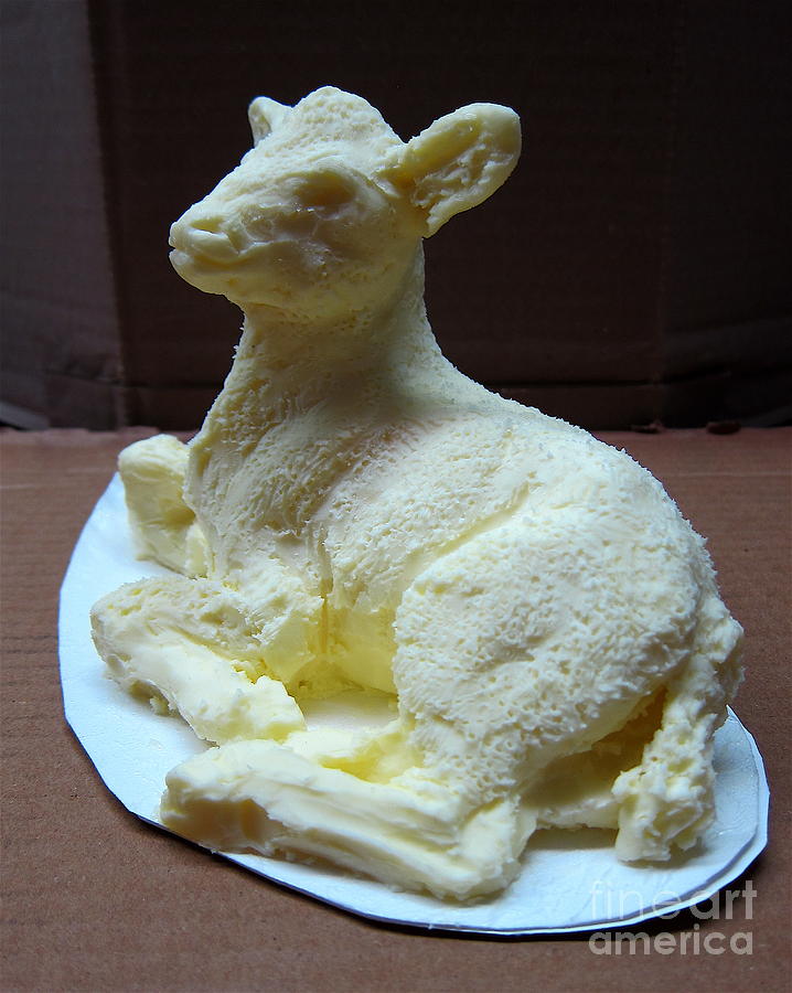 Easter Lamb Sculpture by Jane Bucci